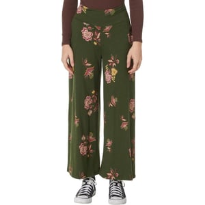 ToadampampCo Chaka Wide Leg Pant  WomensEpidote Lg Scale Print