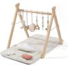 imageExtra Large Kids Play Tent  Foldable Baby Play Gym with Mat