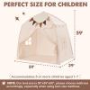 imageExtra Large Kids Play Tent  Large Bed Canopy with Star Lights