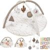 imageExtra Large Kids Play Tent  Tummy Time Mat with 6 Toys