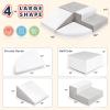 imageLarge 4 Pieces Climbing Toys for Toddlers 13Nontoxic ampamp Ecofriendly Toddler Climbing Toys Indoor Soft Play Equipment Indoor for Motor Skills Easy Setup ampamp Clean Climbing Blocks BlueampampWhiteGray  White