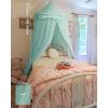 imagelittle dove Large Bed Canopy with Star Lights Double Layer Canopy for Bed Breathable Canopy Bed Curtain for Children Reading Nook Machine Washable Canopy for Kids Room 40x106 Grey40W x 106L Pack of 1