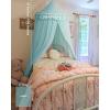 imagelittle dove Large Bed Canopy with Star Lights Double Layer Canopy for Bed Breathable Canopy Bed Curtain for Children Reading Nook Machine Washable Canopy for Kids Room 40x106 Grey40W x 106L Pack of 1