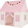 imagePlay Tent with Mat Star Light Large Kids Playhouse with Windows Easy to Wash Indoor and Outdoor Play Tents for Kids Little Dove Toys for Girls Boys 47x40x52 Green Play Tent Large SizePlay Tent Pink