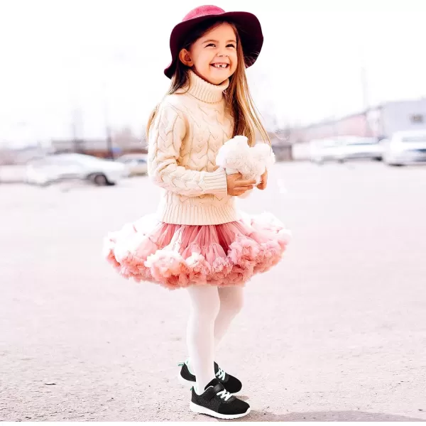 Harvest Land Toddler Glitter Tennis Shoes Slip On Boys Girls Sneakers Casual Running Shoes Woven Breathable with Soft Soled Sports Hook-Loop Outdoor Shoes