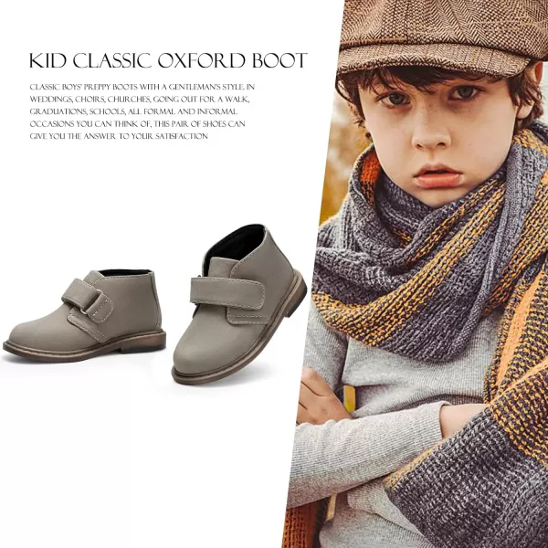 Kids Oxfords Shoes Boys Comfortable Dress Shoes Classic Uniform School Booties 