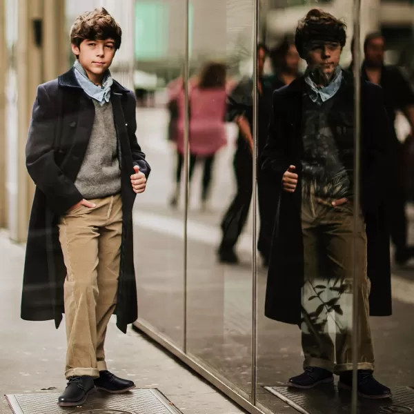 Kids Oxfords Shoes Boys Comfortable Dress Shoes Classic Uniform School Booties 
