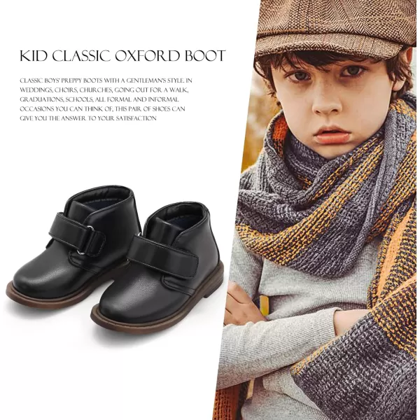 Kids Oxfords Shoes Boys Comfortable Dress Shoes Classic Uniform School Booties 