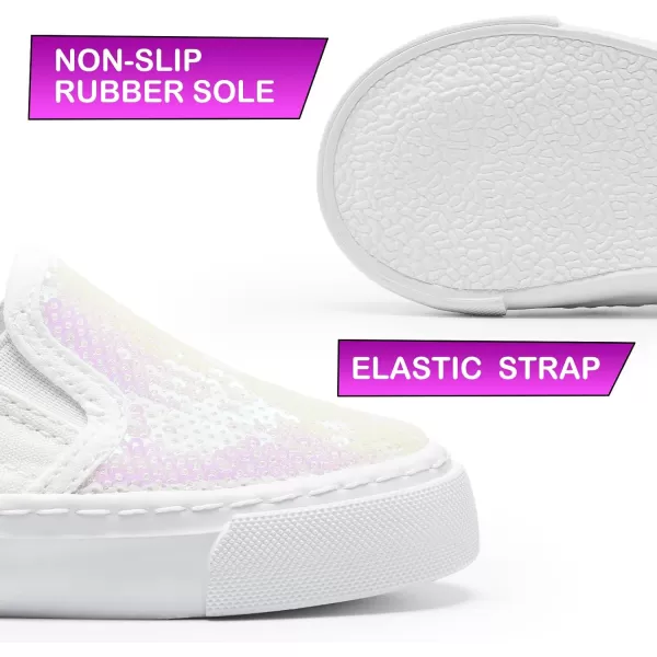 Kids Shoes Toddlers Canvas Sneakers Slip-on Comfortable Light Weight Skin-Friendly Causal Running Tennis Shoes for Boys Girls