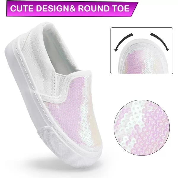 Kids Shoes Toddlers Canvas Sneakers Slip-on Comfortable Light Weight Skin-Friendly Causal Running Tennis Shoes for Boys Girls