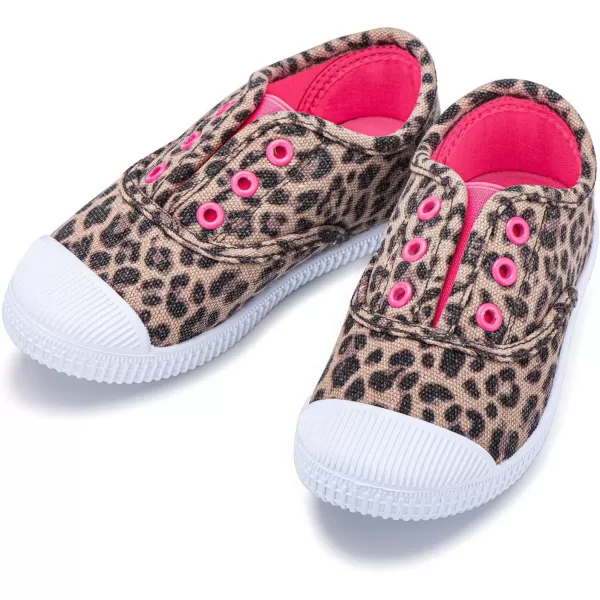 Kids Shoes Toddlers Canvas Sneakers Slip-on Comfortable Light Weight Skin-Friendly Causal Running Tennis Shoes for Boys Girls