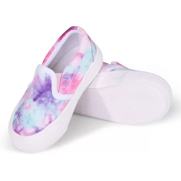 Kids Shoes Toddlers Canvas Sneakers Slip-on Comfortable Light Weight Skin-Friendly Causal Running Tennis Shoes for Boys Girls