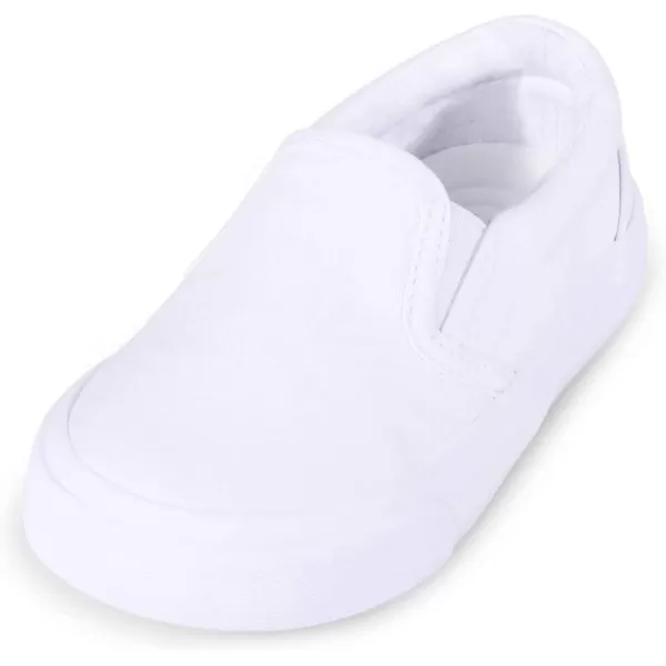 Kids Shoes Toddlers Canvas Sneakers Slip-on Comfortable Light Weight Skin-Friendly Causal Running Tennis Shoes for Boys Girls