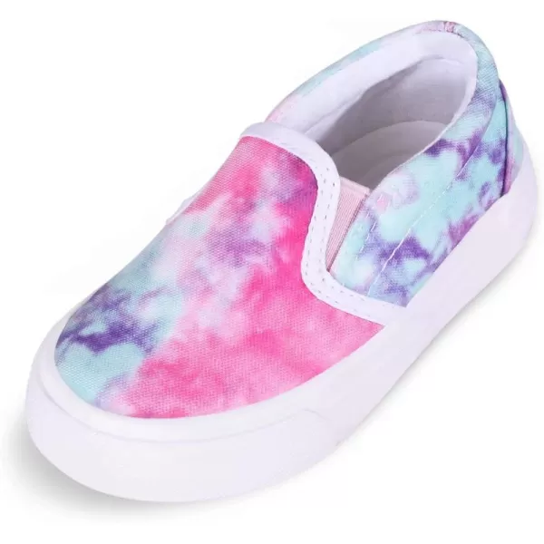 Kids Shoes Toddlers Canvas Sneakers Slip-on Comfortable Light Weight Skin-Friendly Causal Running Tennis Shoes for Boys Girls