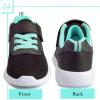 imageHarvest Land Girls Sneakers ToddlersKids Glitter Tennis Shoes Fashion Mesh Breathable Hook and Loop Slipon Basketball Running Sports ShoesBlack 1 Big Kid