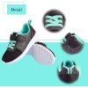 imageHarvest Land Girls Sneakers ToddlersKids Glitter Tennis Shoes Fashion Mesh Breathable Hook and Loop Slipon Basketball Running Sports ShoesBlack 1 Big Kid