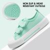 imageHarvest Land Toddler Kids Canvas Sneakers for Boys and Girls  Casual Walking Shoes with Double HookandLoop Straps NonSlip Lightweight Trainers for Baby ampamp Little KidsGreen
