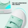 imageHarvest Land Toddler Kids Canvas Sneakers for Boys and Girls  Casual Walking Shoes with Double HookandLoop Straps NonSlip Lightweight Trainers for Baby ampamp Little KidsGreen