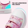 imageHarvest Land Toddler Kids Canvas Sneakers for Boys and Girls  Casual Walking Shoes with Double HookandLoop Straps NonSlip Lightweight Trainers for Baby ampamp Little KidsPink