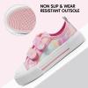imageHarvest Land Toddler Kids Canvas Sneakers for Boys and Girls  Casual Walking Shoes with Double HookandLoop Straps NonSlip Lightweight Trainers for Baby ampamp Little KidsPink