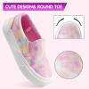 imageKids Shoes Toddlers Canvas Sneakers Slipon Comfortable Light Weight Causal Running Tennis Shoes for Boys GirlsPink Multicoloured