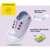 imageKids Shoes Toddlers Canvas Sneakers Slipon Comfortable Light Weight SkinFriendly Causal Running Tennis Shoes for Boys GirlsToddleLittle KidsBig KidsLilac