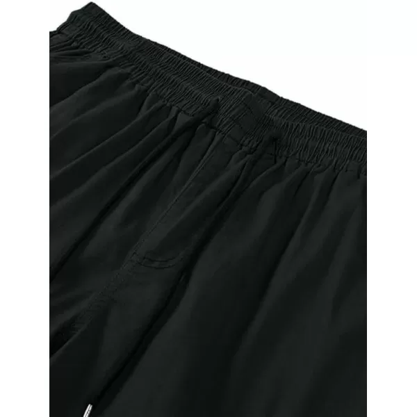 JMIERR Cargo Pants for Men Casual Cotton Relaxed Fit Pants Stretch Elastic Waist Lightweight Work Pants Multi Pockets
