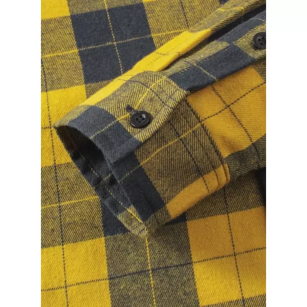 JMIERR Flannel Hoodies for Men Casual Button Down PlaidLong Sleeve Lightweight Shirts Jackets