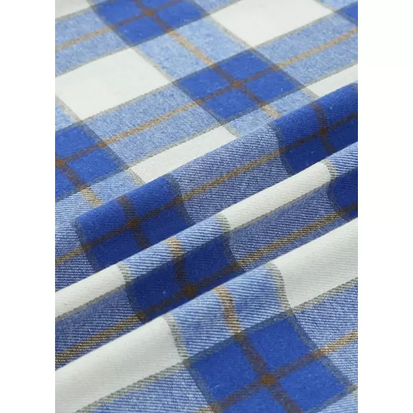 JMIERR Flannel Hoodies for Men Casual Button Down PlaidLong Sleeve Lightweight Shirts Jackets