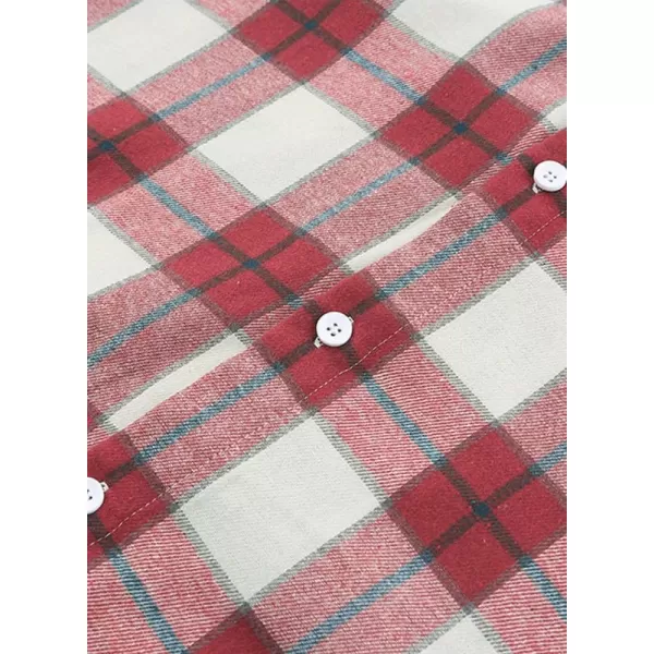 JMIERR Flannel Hoodies for Men Casual Button Down PlaidLong Sleeve Lightweight Shirts Jackets