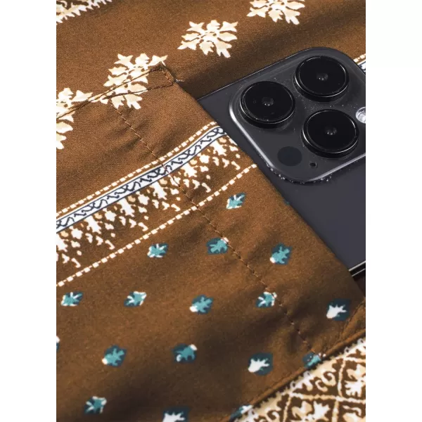 JMIERR Men Hawaiian Matching Set, Casual Summer Beach 2 Piece Outfits Button Down Short Sleeve Shirts and Shorts