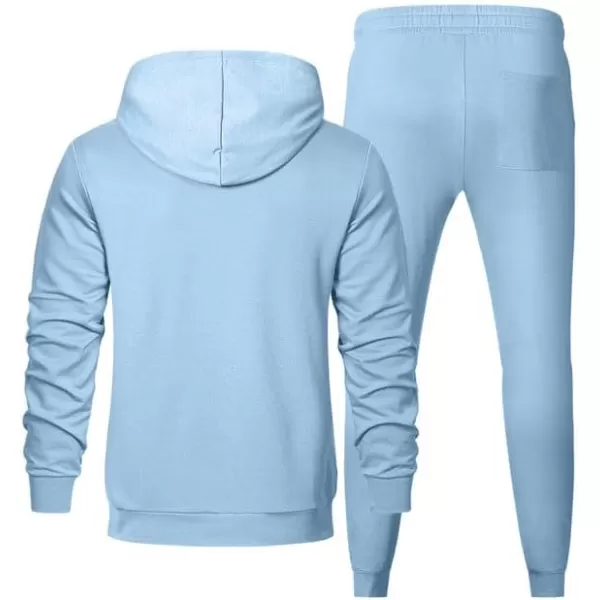 JMIERR Men's 2 Piece Outfits Hoodie Sweatshirt Tracksuit &amp; Joggers Sweatpants Sweatsuit Set