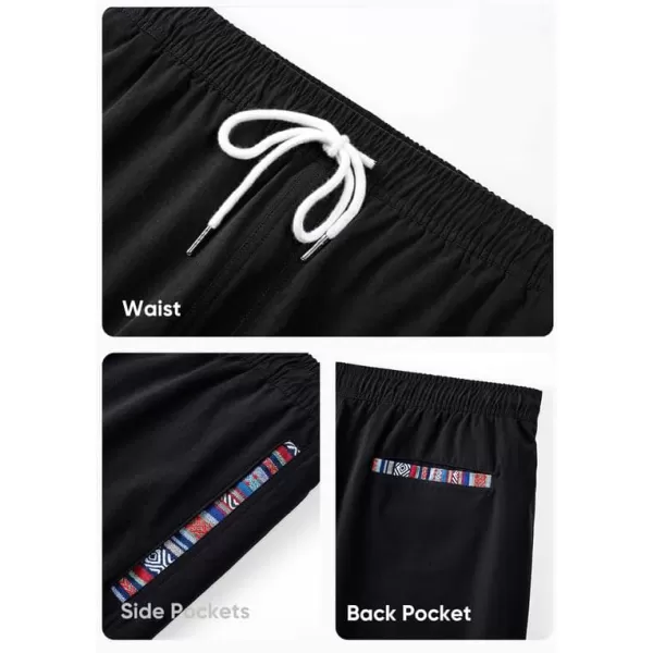 JMIERR Mens 2 in 1 Hybrid Shorts Summer Quick Dry Beach Stretch Waist Running Athletic Gym Short with Compression Liner