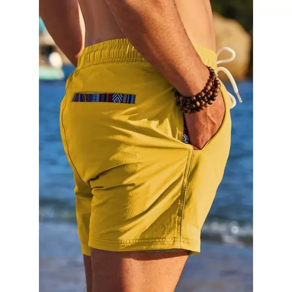JMIERR Mens 2 in 1 Hybrid Shorts Summer Quick Dry Beach Stretch Waist Running Athletic Gym Short with Compression Liner