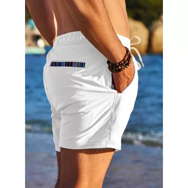 JMIERR Men's 2 in 1 Hybrid Shorts Summer Quick Dry Running Athletic Stretch Gym Beach Short with Compression Liner