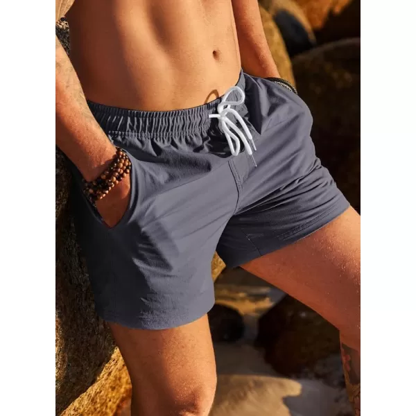 JMIERR Men's 2 in 1 Hybrid Shorts Summer Quick Dry Running Athletic Stretch Gym Beach Short with Compression Liner