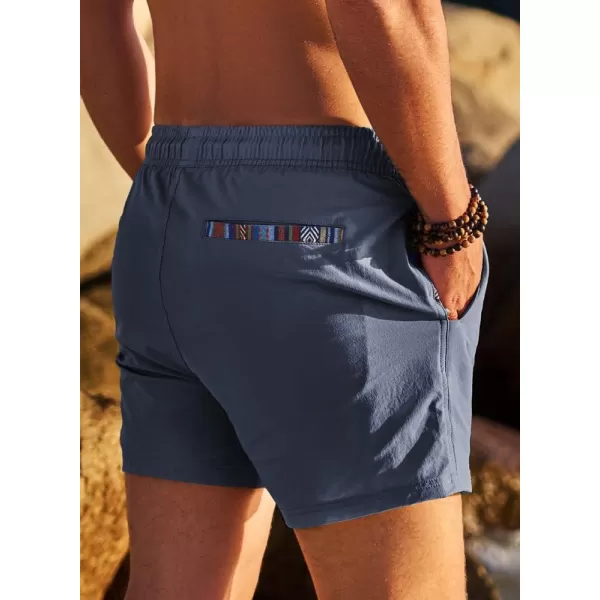 JMIERR Men's 2 in 1 Hybrid Shorts Summer Quick Dry Running Athletic Stretch Gym Beach Short with Compression Liner