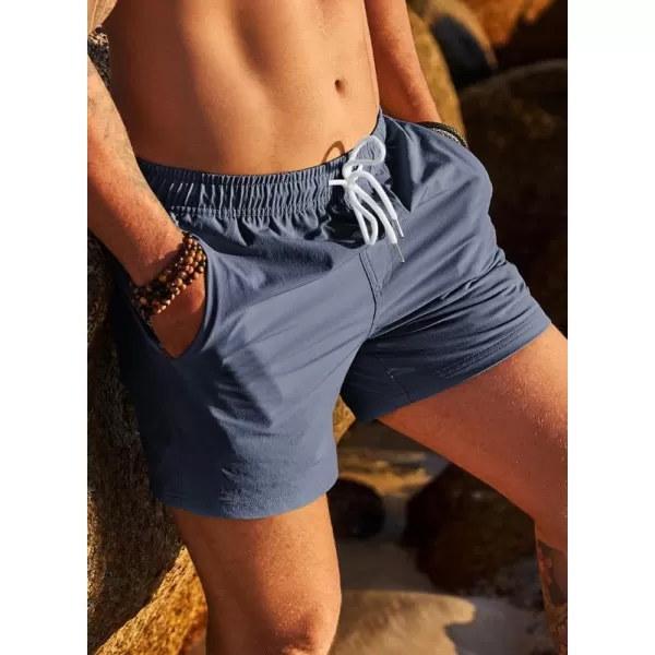 JMIERR Men's 2 in 1 Hybrid Shorts Summer Quick Dry Running Athletic Stretch Gym Beach Short with Compression Liner