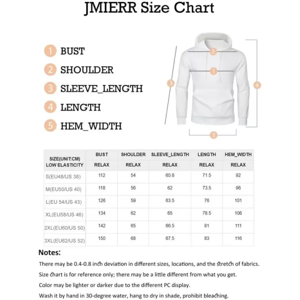 JMIERR Mens 2024 Casual Cotton Hooded Collar Drawstring Hoodies Pullover Sweatshirts Casual Long Sleeve Shirts