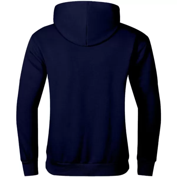 JMIERR Mens 2024 Casual Cotton Hooded Collar Drawstring Hoodies Pullover Sweatshirts Casual Long Sleeve Shirts