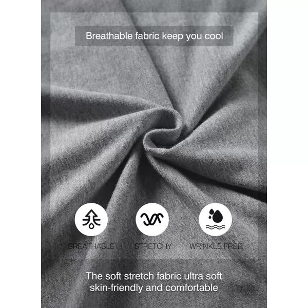 JMIERR Mens 3 Pack Cotton Hipster Hip Hop Longline Crewneck T-Shirt