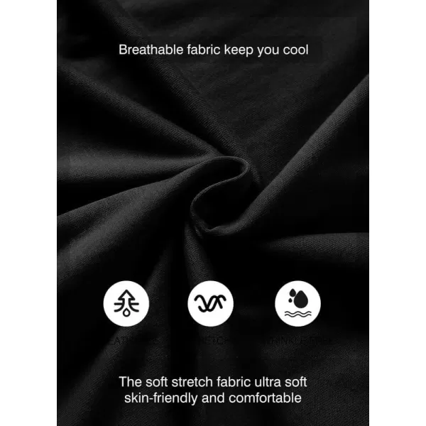 JMIERR Mens 3 Pack Cotton Hipster Hip Hop Longline Crewneck T-Shirt