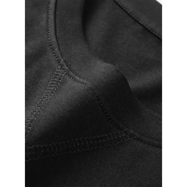 JMIERR Mens 3 Pack Cotton Hipster Hip Hop Longline Crewneck T-Shirt
