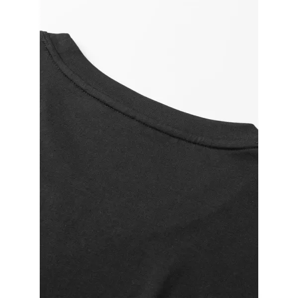 JMIERR Mens 3 Pack Cotton Hipster Hip Hop Longline Crewneck T-Shirt