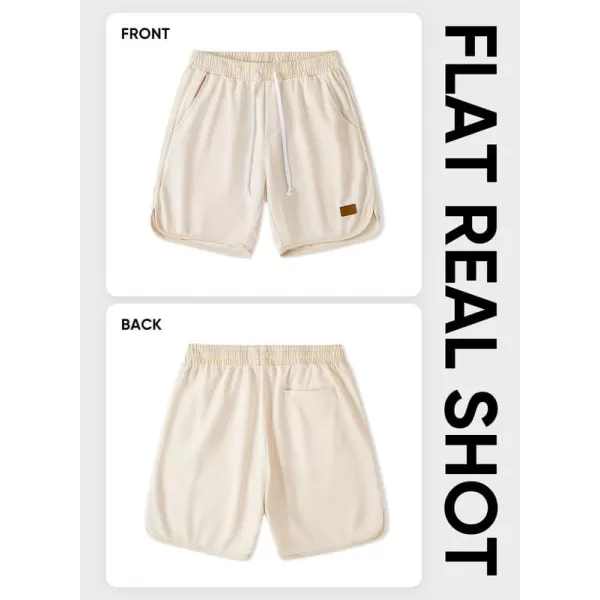 JMIERR Mens Athletic Shorts Casual Elastic Waist Drawstring Stretch Short Waffle Beach Running Shorts Workout Sweat Gym Short