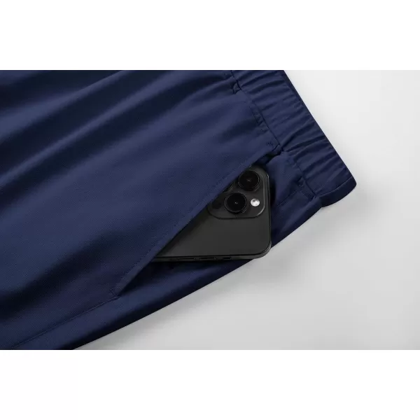 JMIERR Mens Casual 5"/ 7" Cotton Linen Shorts - Elastic Waist Drawstring Summer Beach Golf Shorts with Pockets