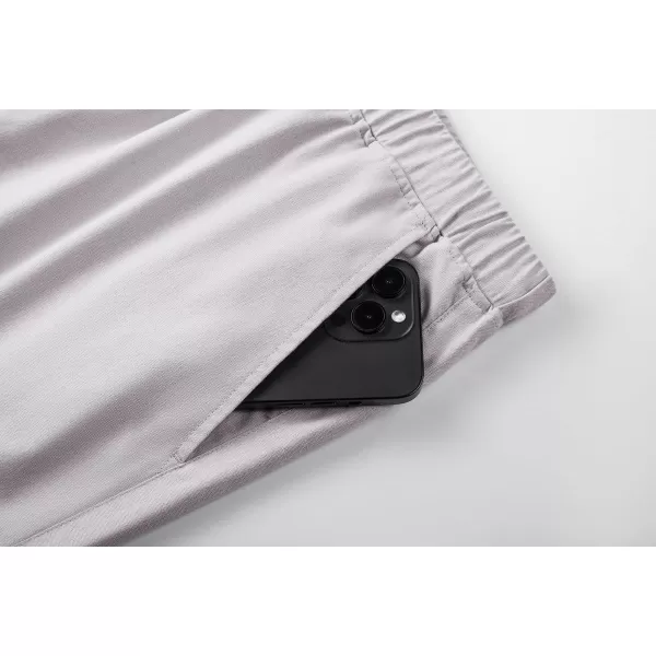 JMIERR Mens Casual 5"/ 7" Cotton Linen Shorts - Elastic Waist Drawstring Summer Beach Golf Shorts with Pockets