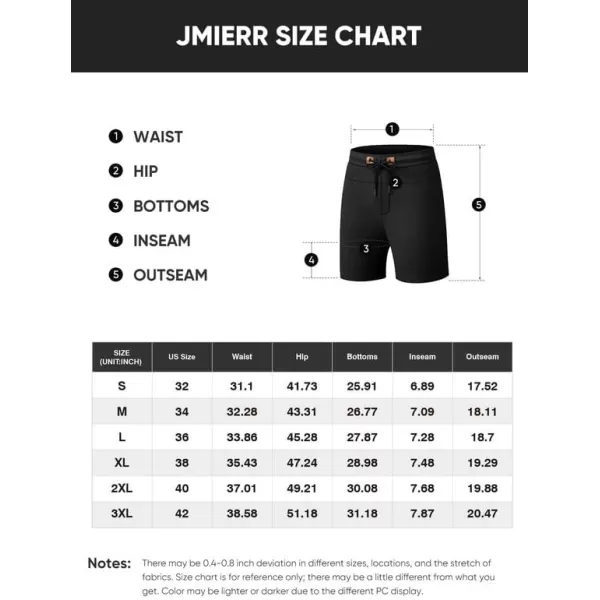 JMIERR Men's Casual 5"/ 7" Shorts Waffle Elastic Waist Drawstring Workout Running Jogging Beach Sweat Shorts with Pockets