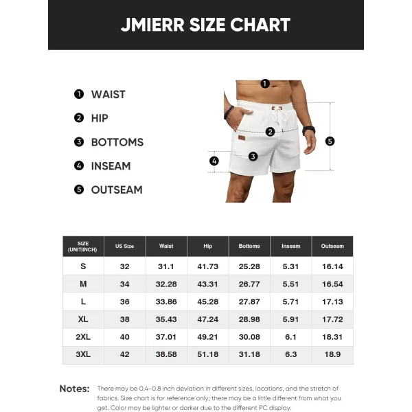 JMIERR Men's Casual 5"/ 7" Shorts Waffle Elastic Waist Drawstring Workout Running Jogging Beach Sweat Shorts with Pockets