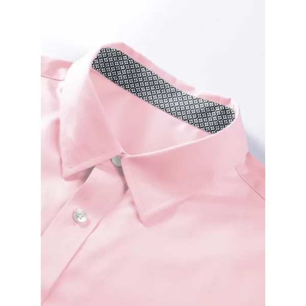 JMIERR Men's Casual Button Down Shirts Wrinkle-Free Short Sleeve Business Dress Shirt